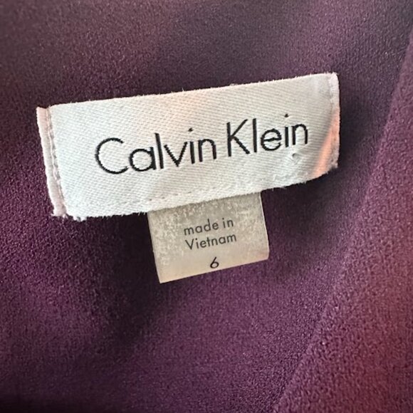 Calvin Klein Plum Sheath Dress - Picture 4 of 5